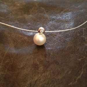 🍃🎀 Diamond, White Gold and Pearl